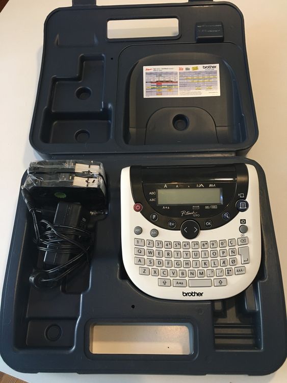 Etichettatrice Brother P-Touch PTE110VPZG1 - Con Custodia Rigida E Adattatore | Nastri 3.5-12mm - Foto 2