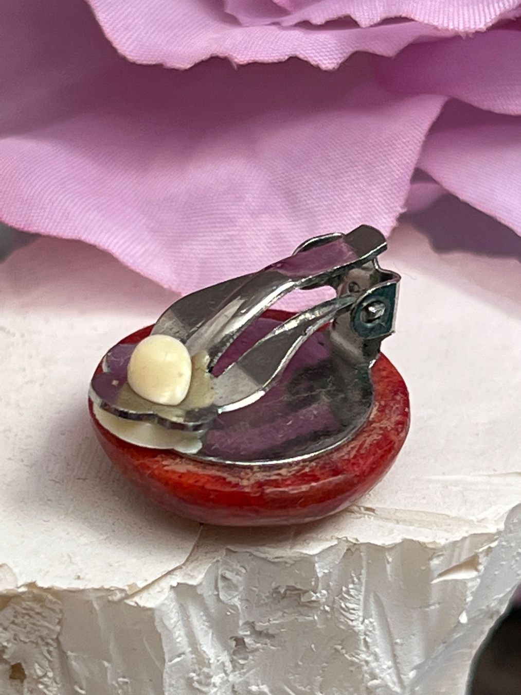 Boucles d'oreille: Ohrclip Koralle – D'occasion à Seon par Sunny-Schmuck78 2