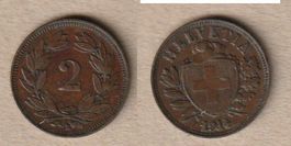 2 Rappen 1914