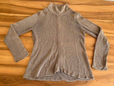 NILE schöne Strickjacke mit Reissverschluss Gr. L