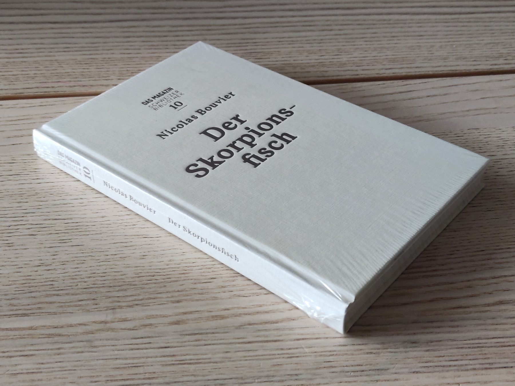 Libri: Nicolas Bouvier – Der Skorpionsfisch – Nuovo e nell'imballaggio originale da Schaffhausen venduto da philscardstore 2