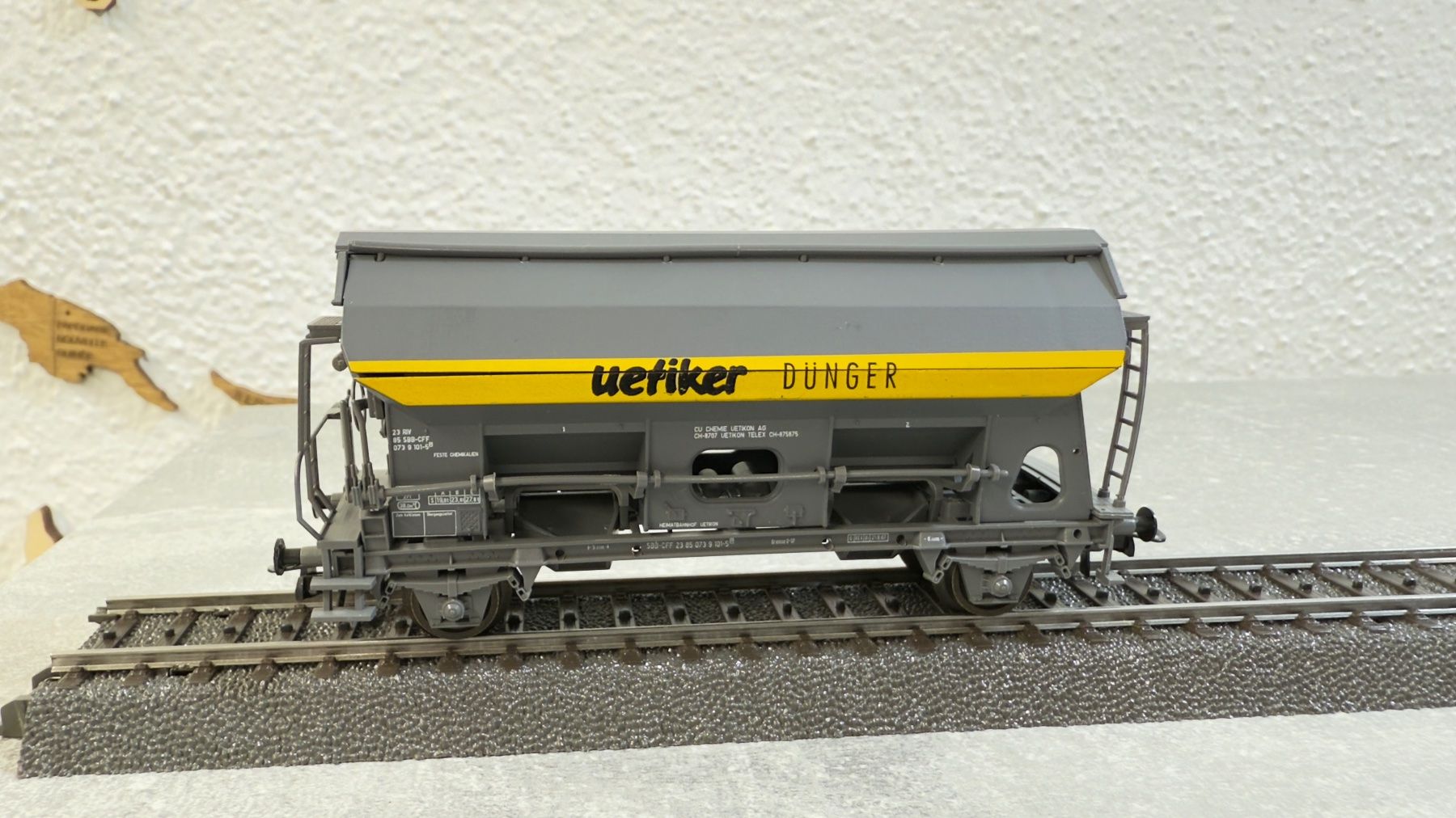 Roco Modellini di ferrovie: Roco Uetiker Dünger H0 / AC – Usato da Schlieren venduto da rat_lq6b 1