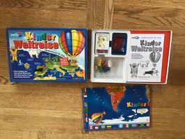 Noris Kinder Weltreise, Länderkunde für Kids, Brettspiel