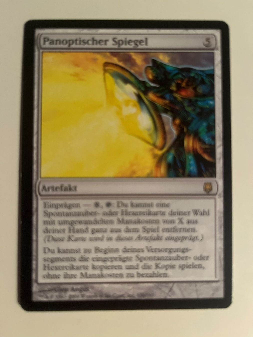 Magic The Gathering Carte collezionabili: 1 x Panoptischer Spiegel - Magic: The Gathering - MtG – Usato da Kriens venduto da Shadi1980