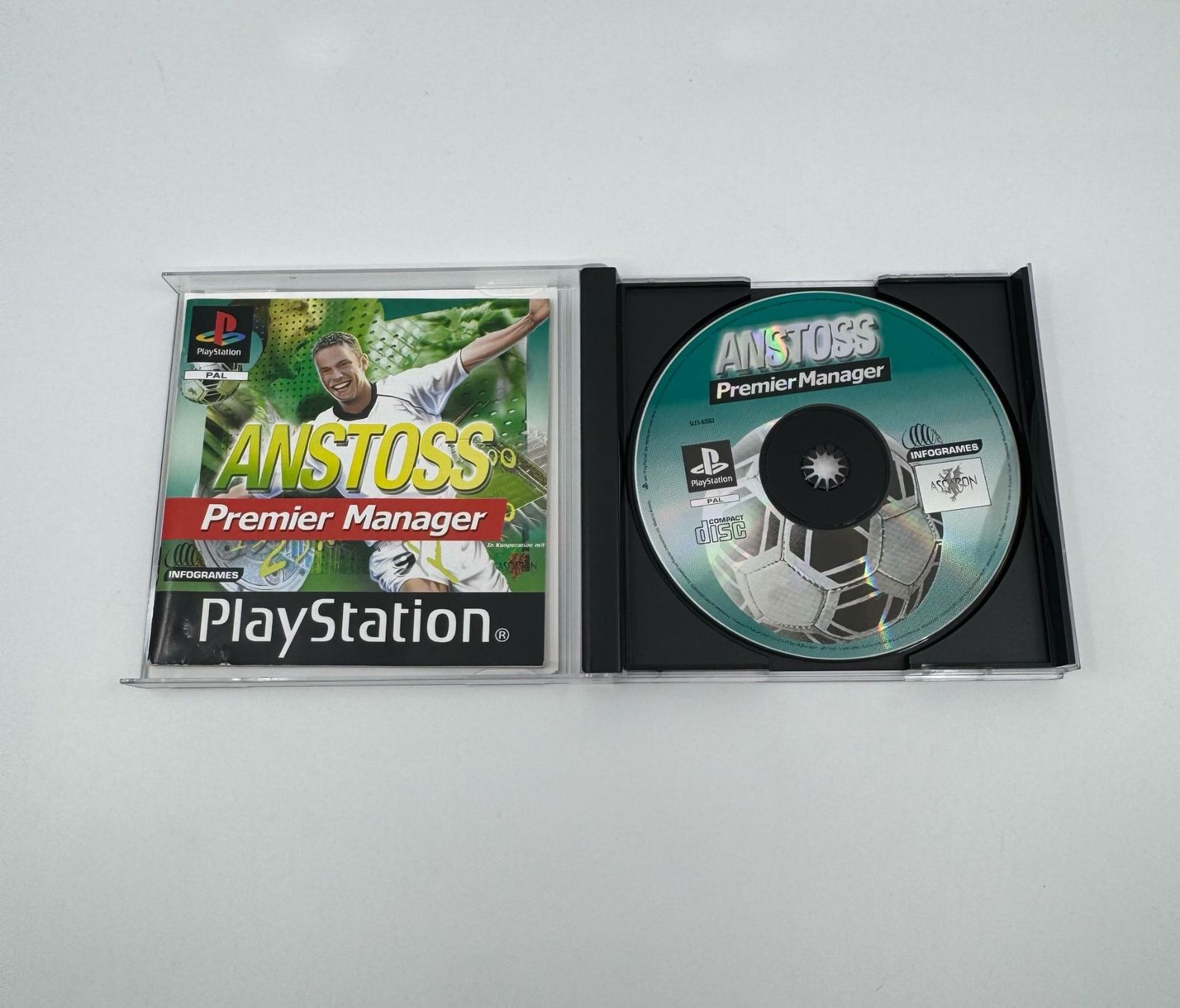 Giochi: Anstoss - Premier Manager (PS1) – Usato da Herisau venduto da Seyashop1 1