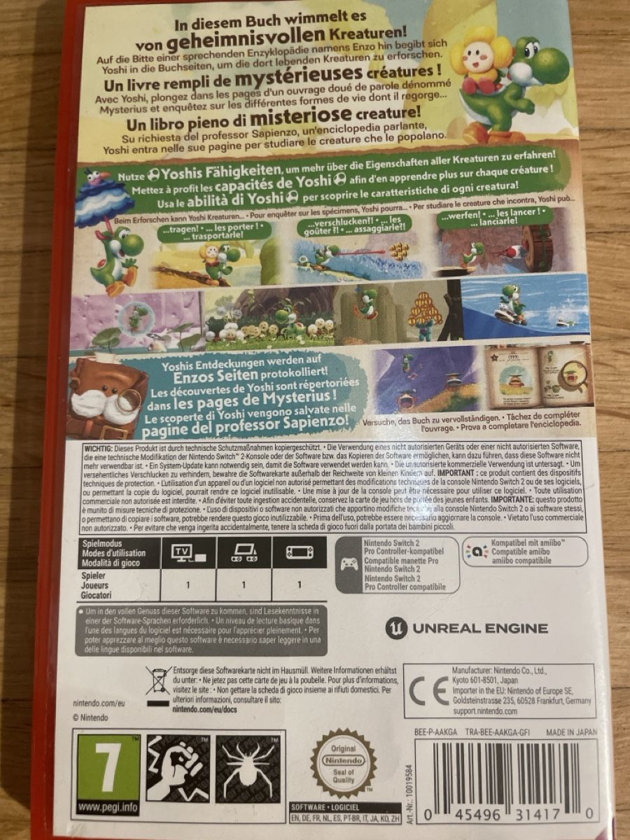 Nintendo Giochi: Switch 2 Yoshi and the Mysterious Book – Usato da Horw venduto da Amy28 2