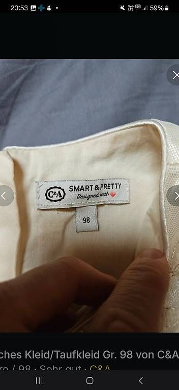 C&A Kleider & Röcke: C&A Festliches Kleid Gr.98 – Gebraucht aus Buchs SG von dicker_karl 2