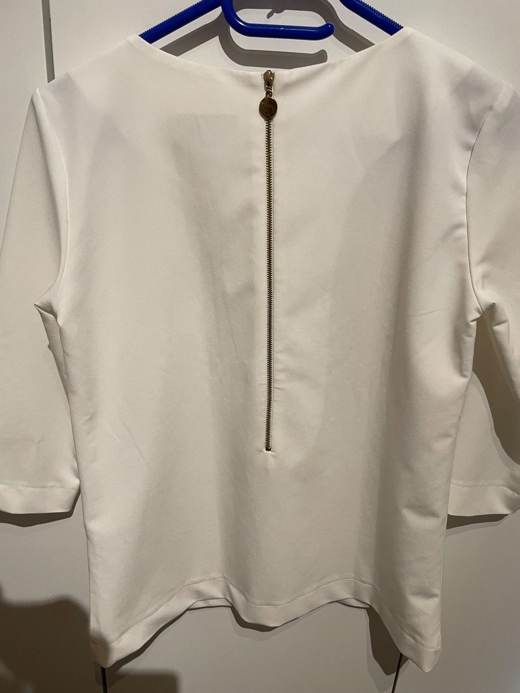 Blusen: Weiße Oberteil von FIGL mit ZIP gr 36 – Gebraucht aus Scherz von Mandarine8 3