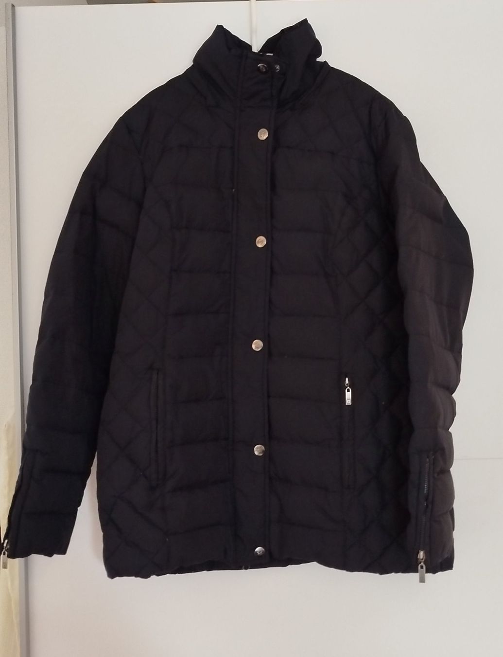 Tchibo Jacken: Warme Winterjacke Gr. 42 blau – Gebraucht aus Rümlang von kpw_t955