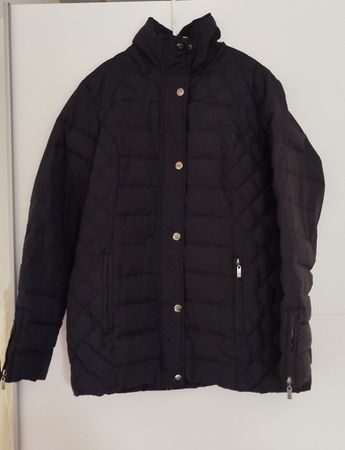 Warme Winterjacke Gr. 42 blau
