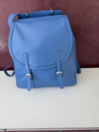 Bally Rucksack /Leder Blauer das modische Accessoire