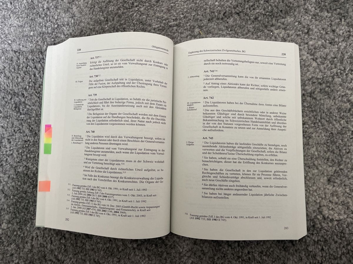 Bücher: Buch Obligationenrecht 2020 – Gebraucht aus Winterthur von mamba2021 5