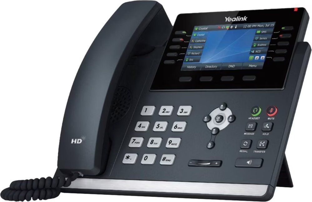 Yealink Telefoni: Yealink SIP-T46U – Usato da Schindellegi venduto da ZanucoTreuhand