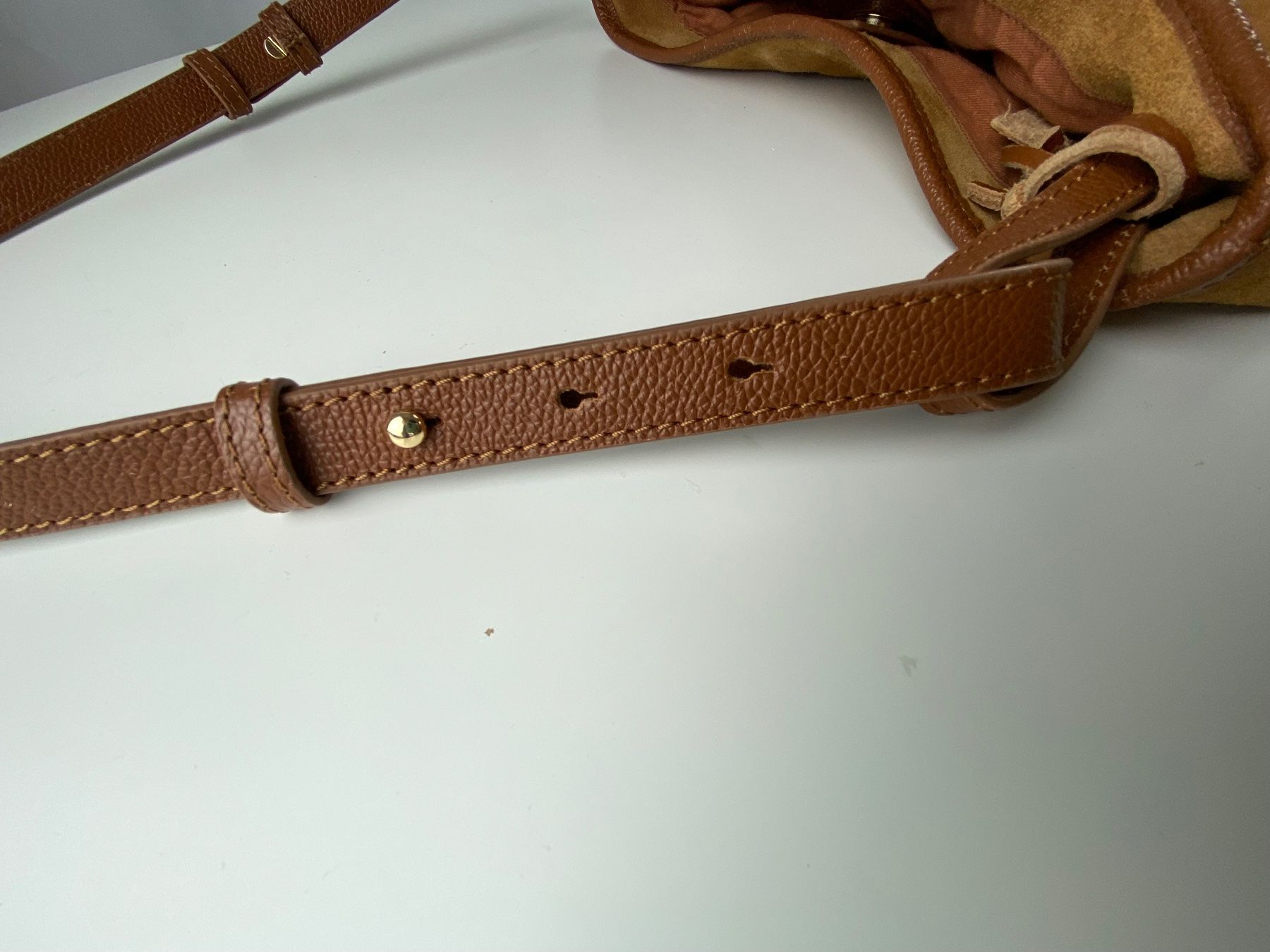 Borse da donna: Handtasche - Leder - cognac Anne Field – Usato da wichtrach venduto da elvena 4