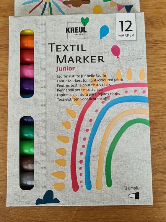 Forever Speed Alkohol Marker Set - 12 Textilmarker Mit Doppelspitze Für Kreative Projekte