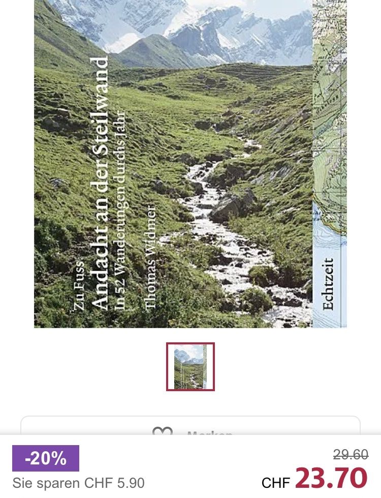 Libri: Zu Fuss, Thomas Widmer – Usato da Buchs AG venduto da Allerleis 3