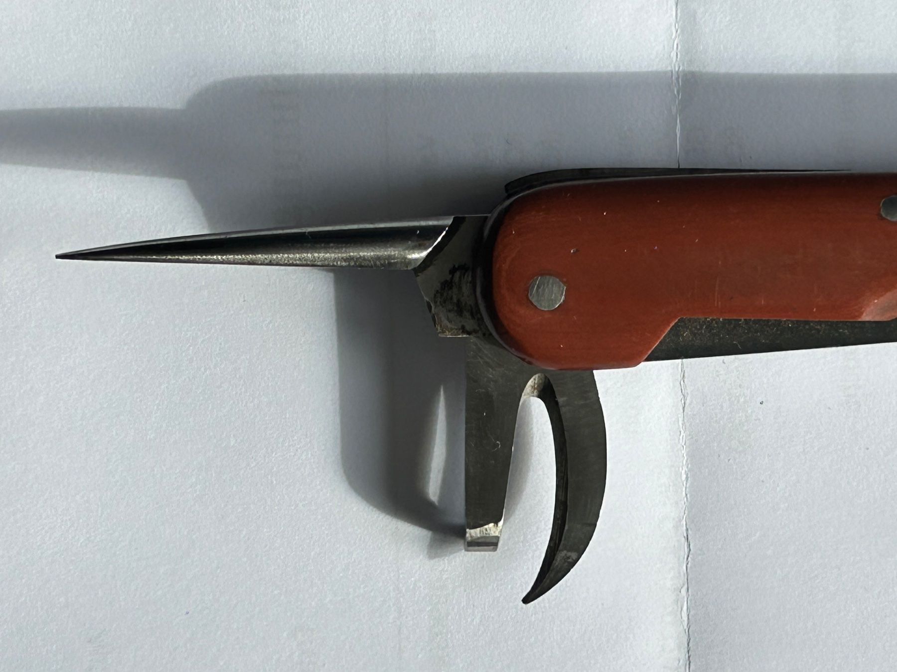 Schweizer Armee Coltelli tascabile: Militär-Sackmesser Elsene 1950 – Usato da Etzelkofen venduto da Botti50 5