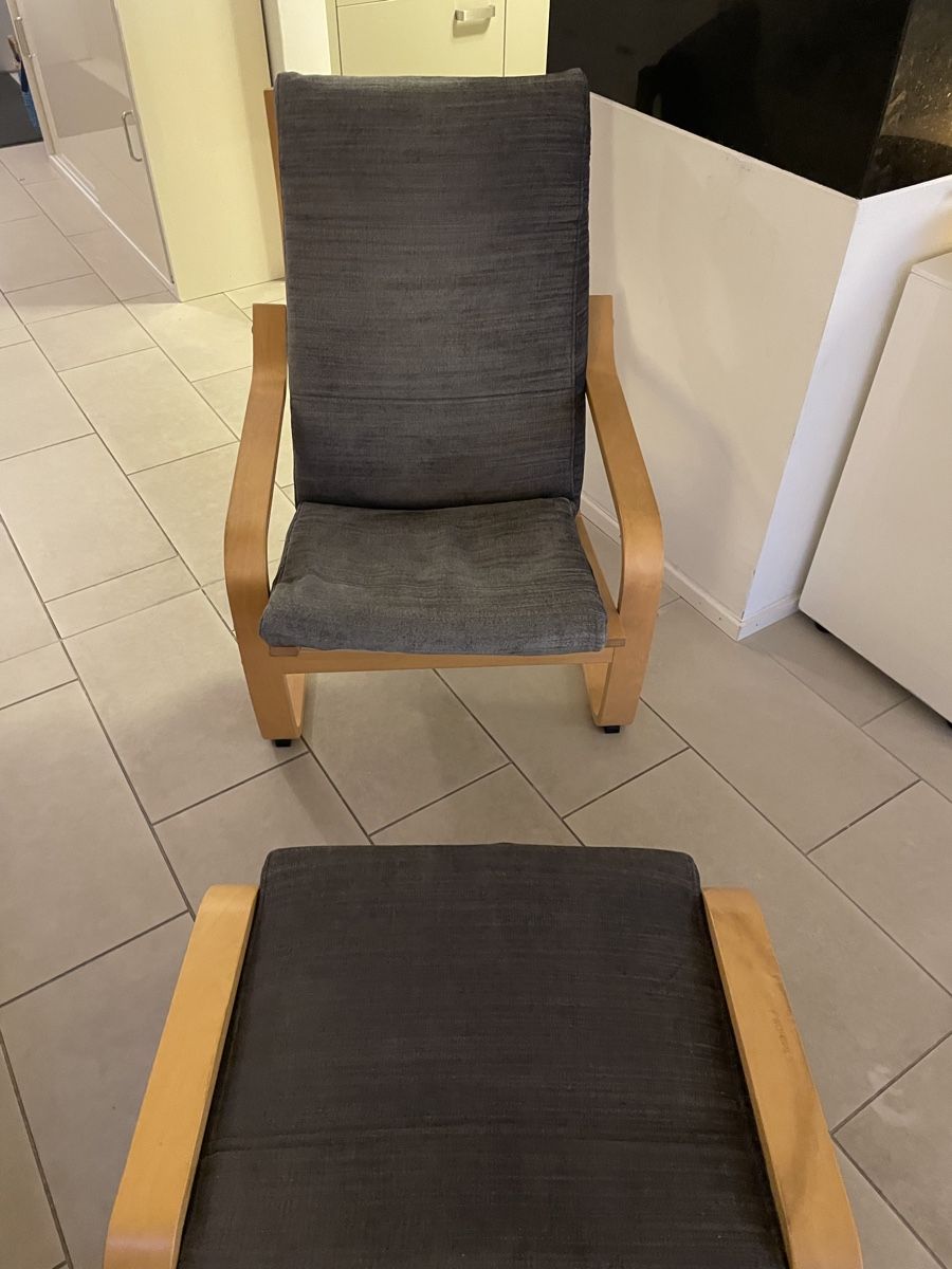Ikea Poltrone: Sessel mit Hocker Poäng – Usato da Zürich venduto da Krisi81