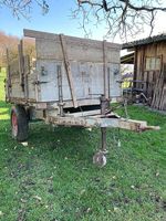 Landwirtschaftlicher Zweiradanhänger 1