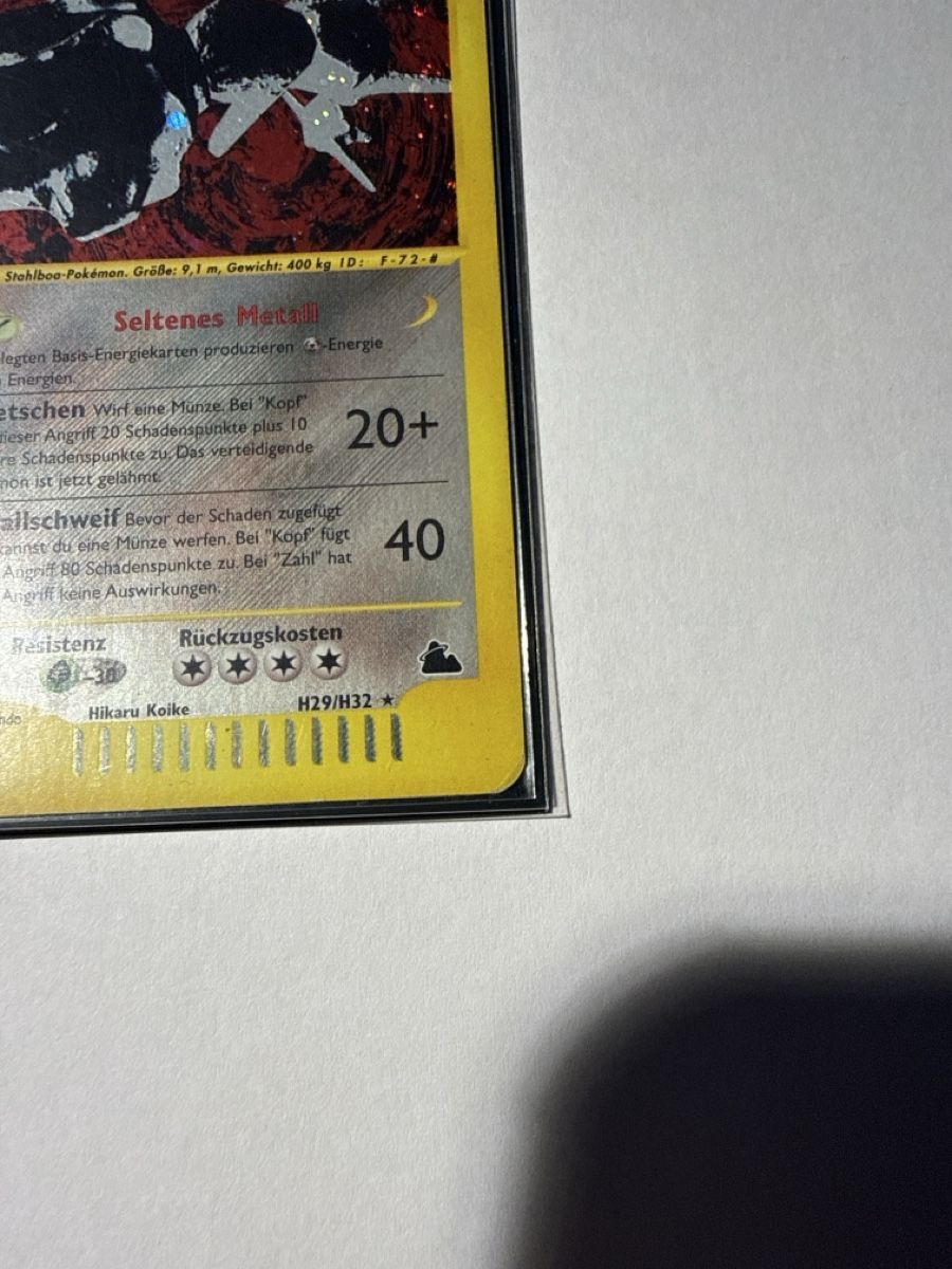 Pokémon Carte collezionabili: Steelix Holo – Usato da Ascona venduto da Prime333389 4