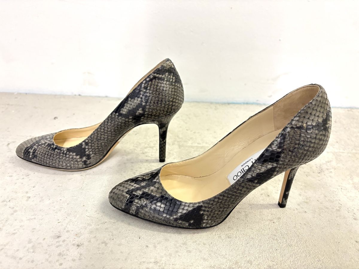Jimmy Choo Damenschuhe: NEW ⭐️ JIMMY CHOO Pumps Gilbert Python Size 37 – Neu und originalverpackt aus Winterthur von Atelier.W 4