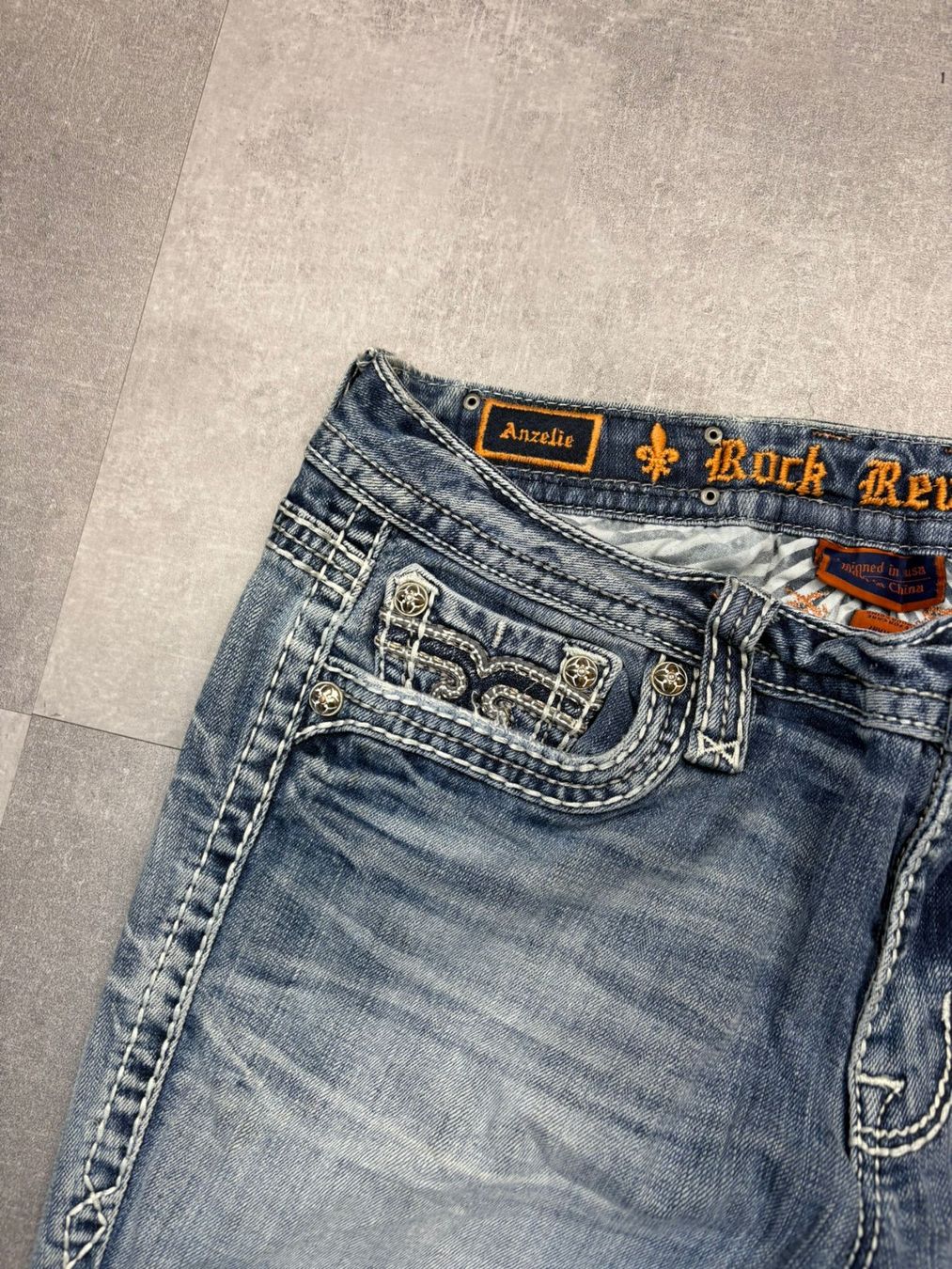Jeans: Rock Revival Bootcut Flared Jeans - Grösse L/31 – Usato da Werdenberg venduto da hase.vintage 5