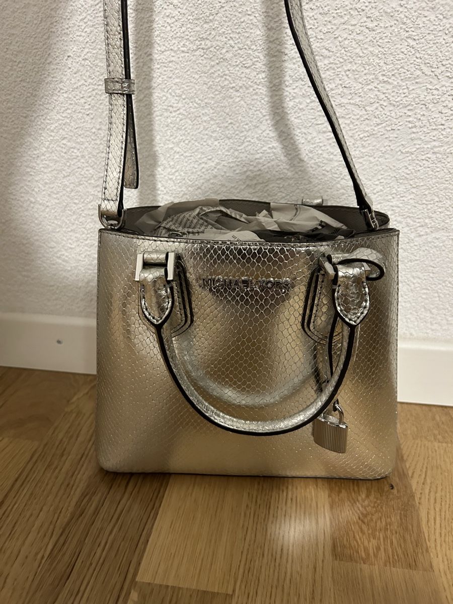 Michael Kors Borse da donna: Michael Kors Tasche silber metallic – Usato da Schafisheim venduto da Lola1993 1
