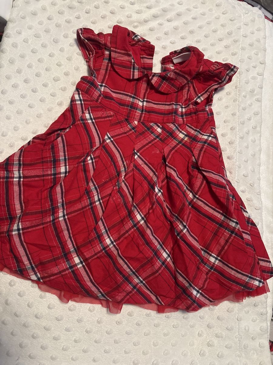 Vestiti & Gonne: Süsses Weihnachtskleid Gr.86mit Strumpfhose – Usato da Rüti ZH venduto da Crystal_Bloom