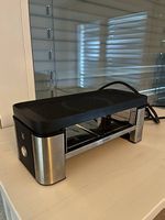Raclette-Ofen für 2 Personen mit Grillplatte (Typ F Stecker)