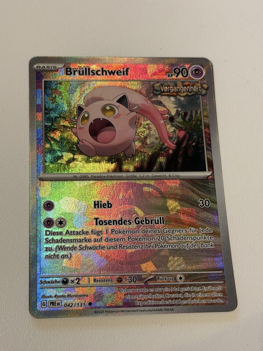 Pokémon Carte collezionabili: Brüllschweif #42 Masterball  – Usato da Au SG venduto da Bego1 2