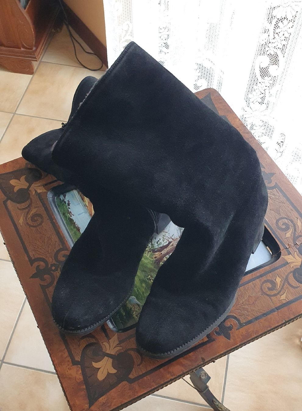 Scarpe da donna: Superbes bottes fourées taille 39 – Usato da Erde venduto da zakleblanc 1