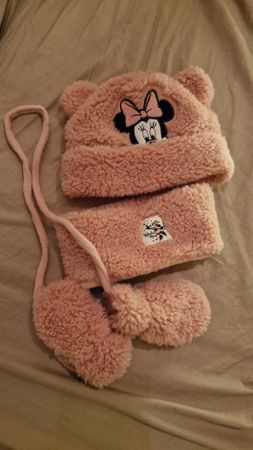 ​Disney Minnie Mouse Baby Winter-Set (Mütze, Fäustlinge...)