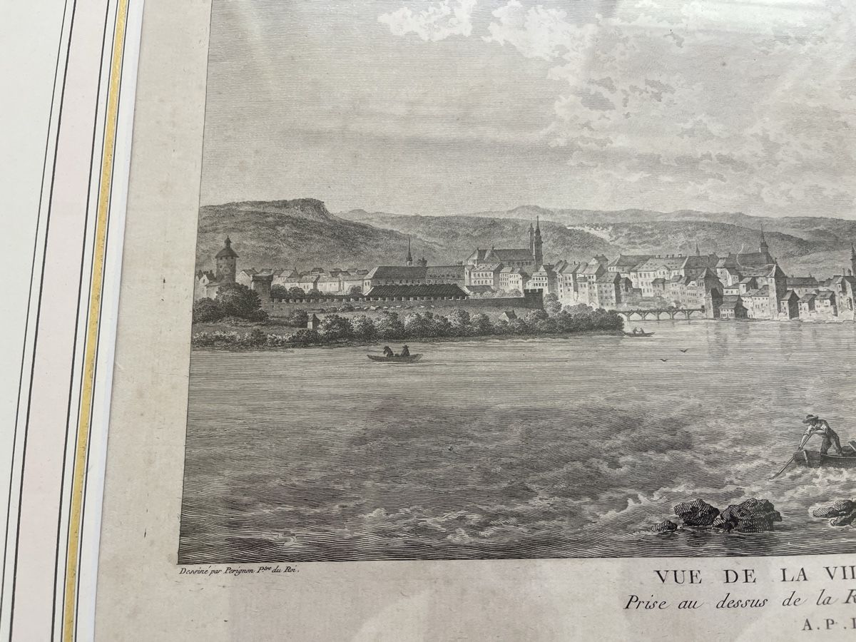 Incisioni: La ville de bale, perignom du Rei – Usato da Aesch BL venduto da shuja01 3