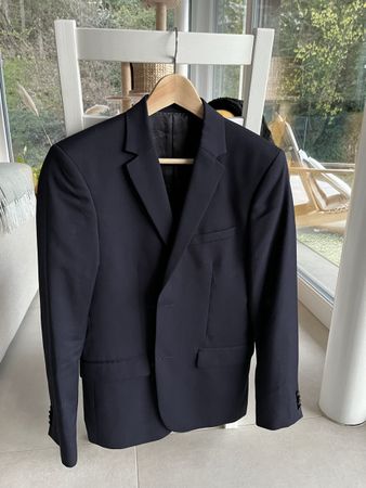 Veste H&M en laine, taille 48, coupe slim, élégante ✨