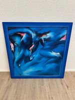 Vintage Kunstdruck Daniel Gasser, Abstrakte Aktdarstellung
