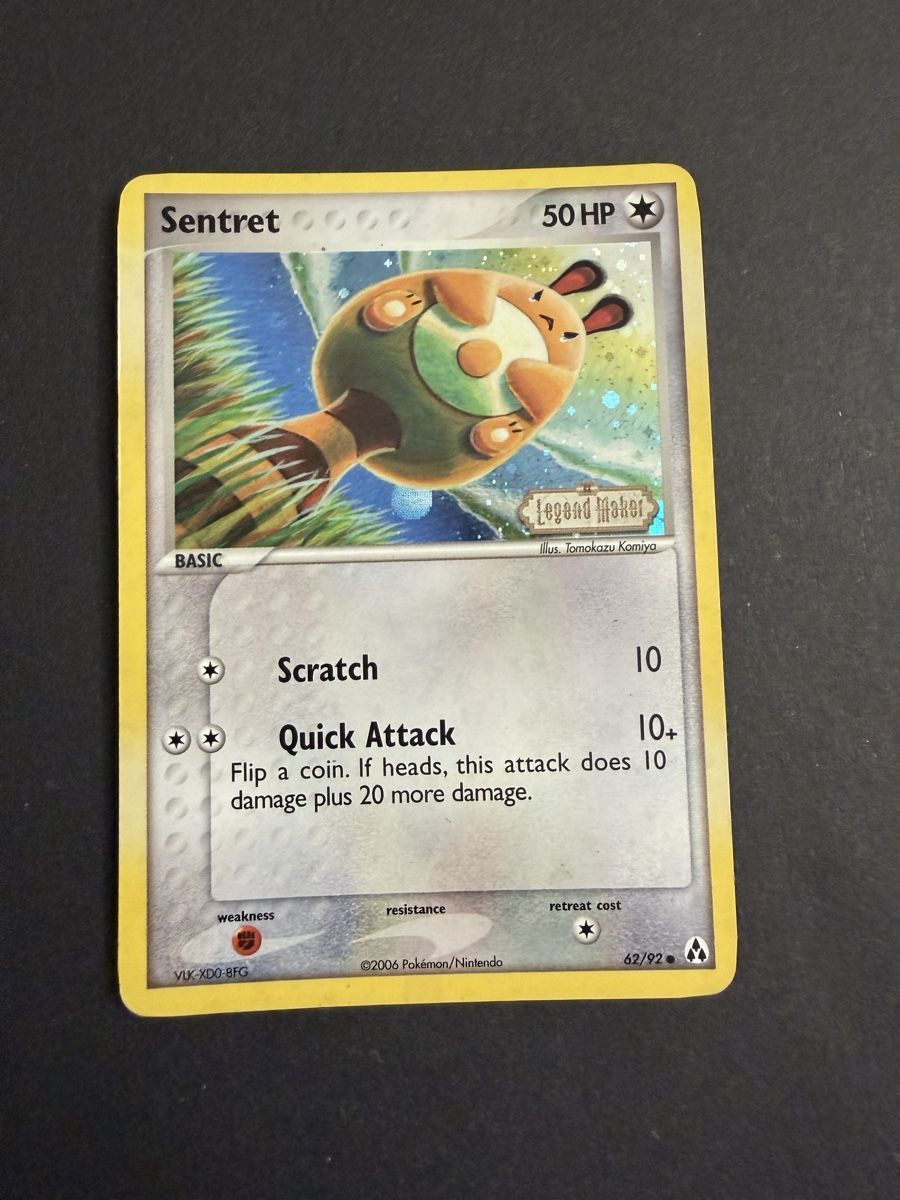 Pokémon Carte collezionabili: Sentret Reverse Holo 62/92 Pokemon Legend Maker MP – Usato da Adliswil venduto da Parosek 1