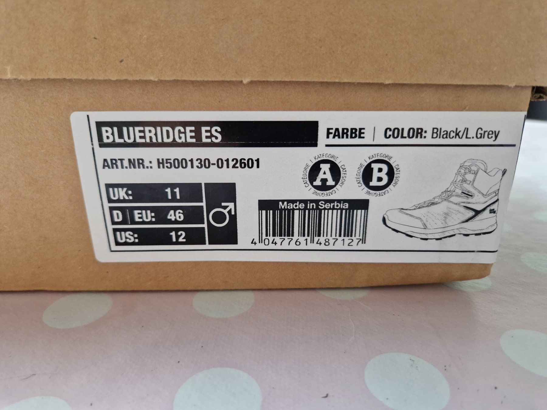 Hanwag Herrenschuhe: Hanwag Blueridge ES, Grösse 46, neu – Neu und originalverpackt aus Winterthur von Marcello66 1