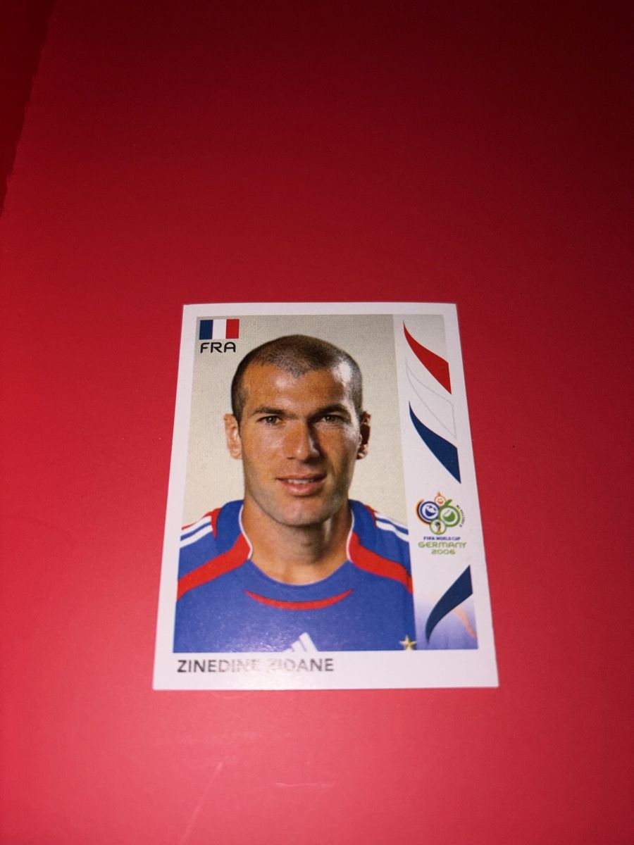 Panini Carte collezionabili: Zidane panini WM 2006 – Usato da Treyvaux venduto da goali1fcea
