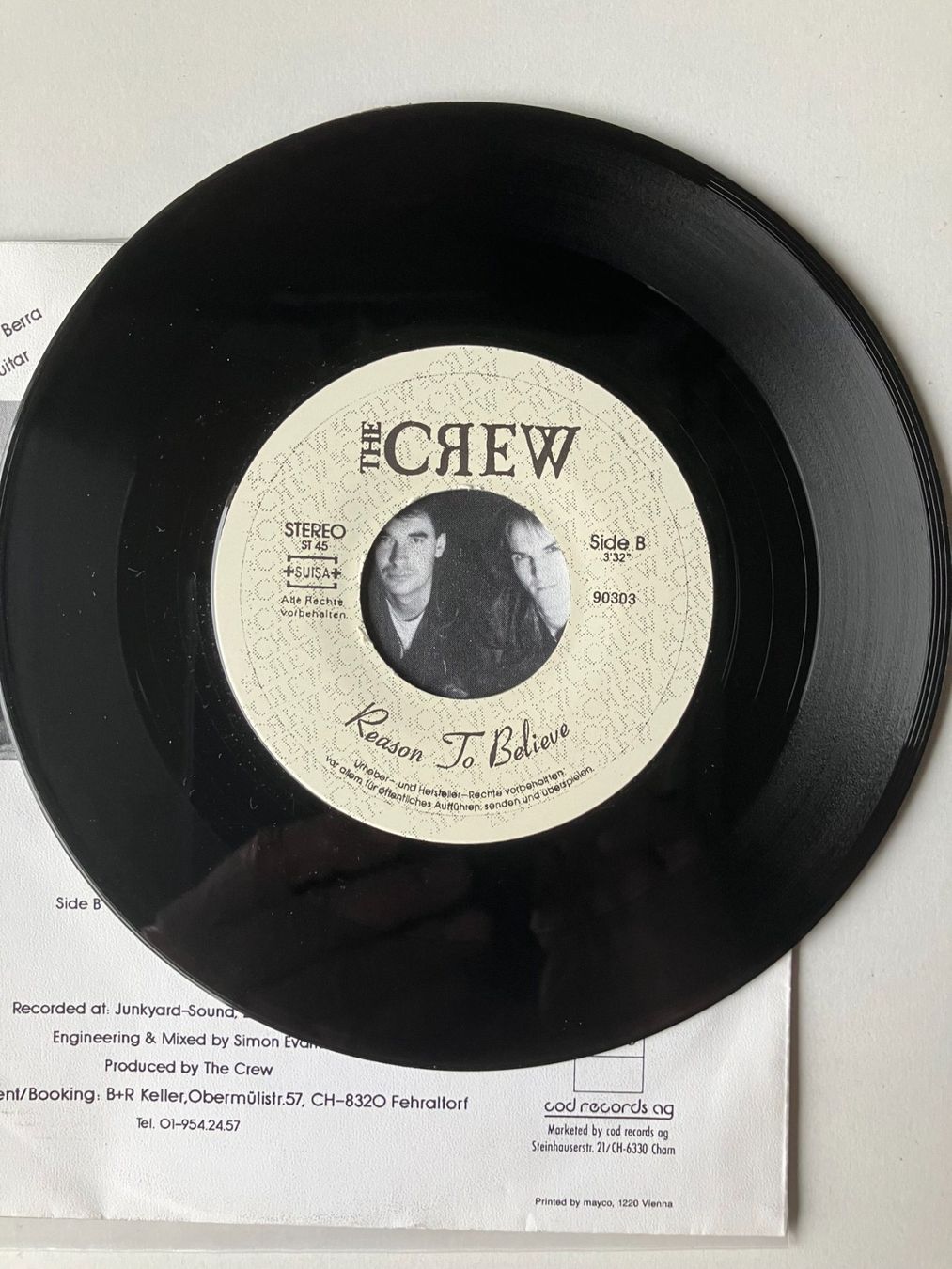 Dischi in vinile: The Crew – Usato da Aarwangen venduto da Jukebox3 7