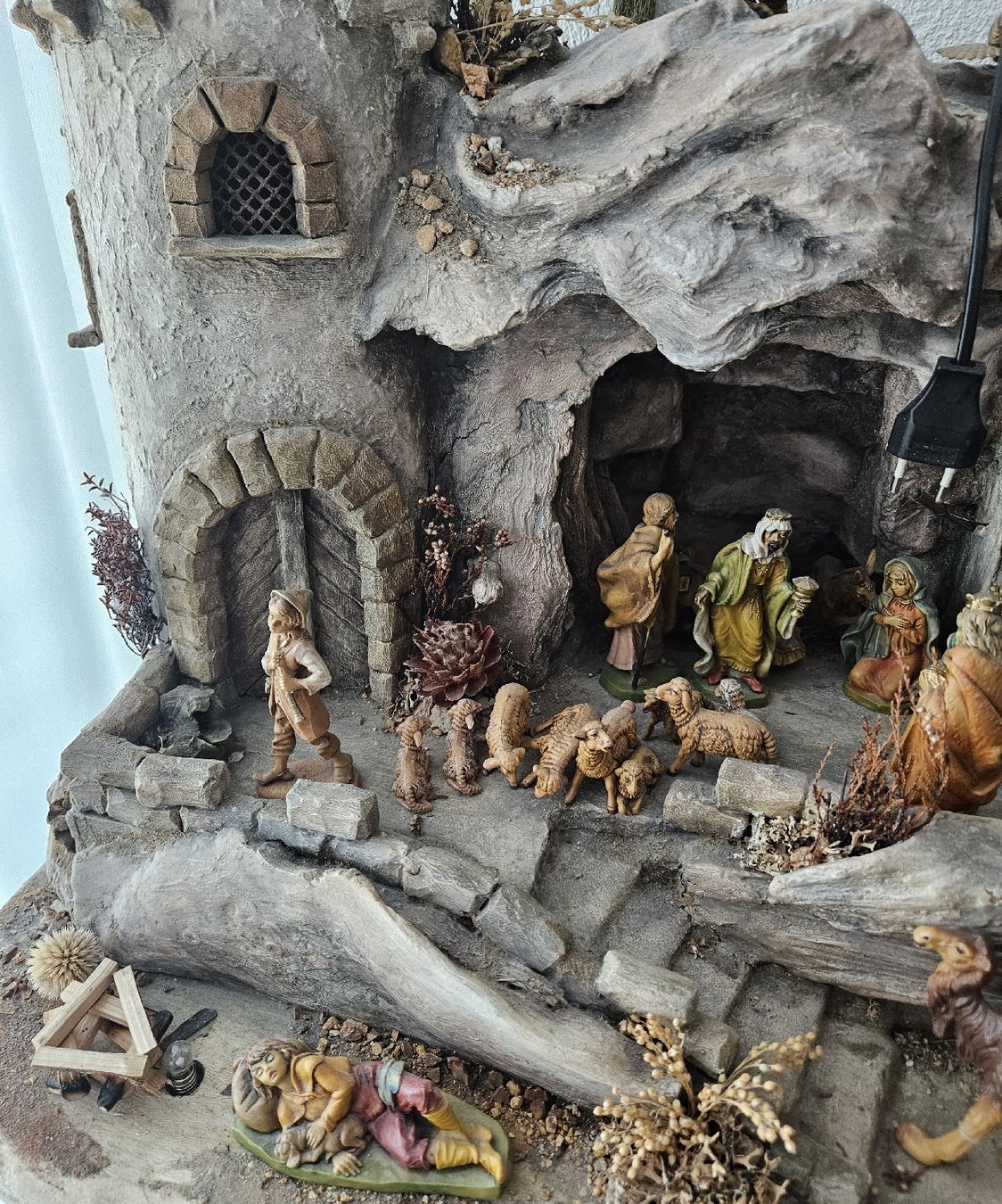 Tutte le decorazioni: Orientalische Weihnachtskrippe komplett – Usato da Diepoldsau venduto da Holzjrg 1