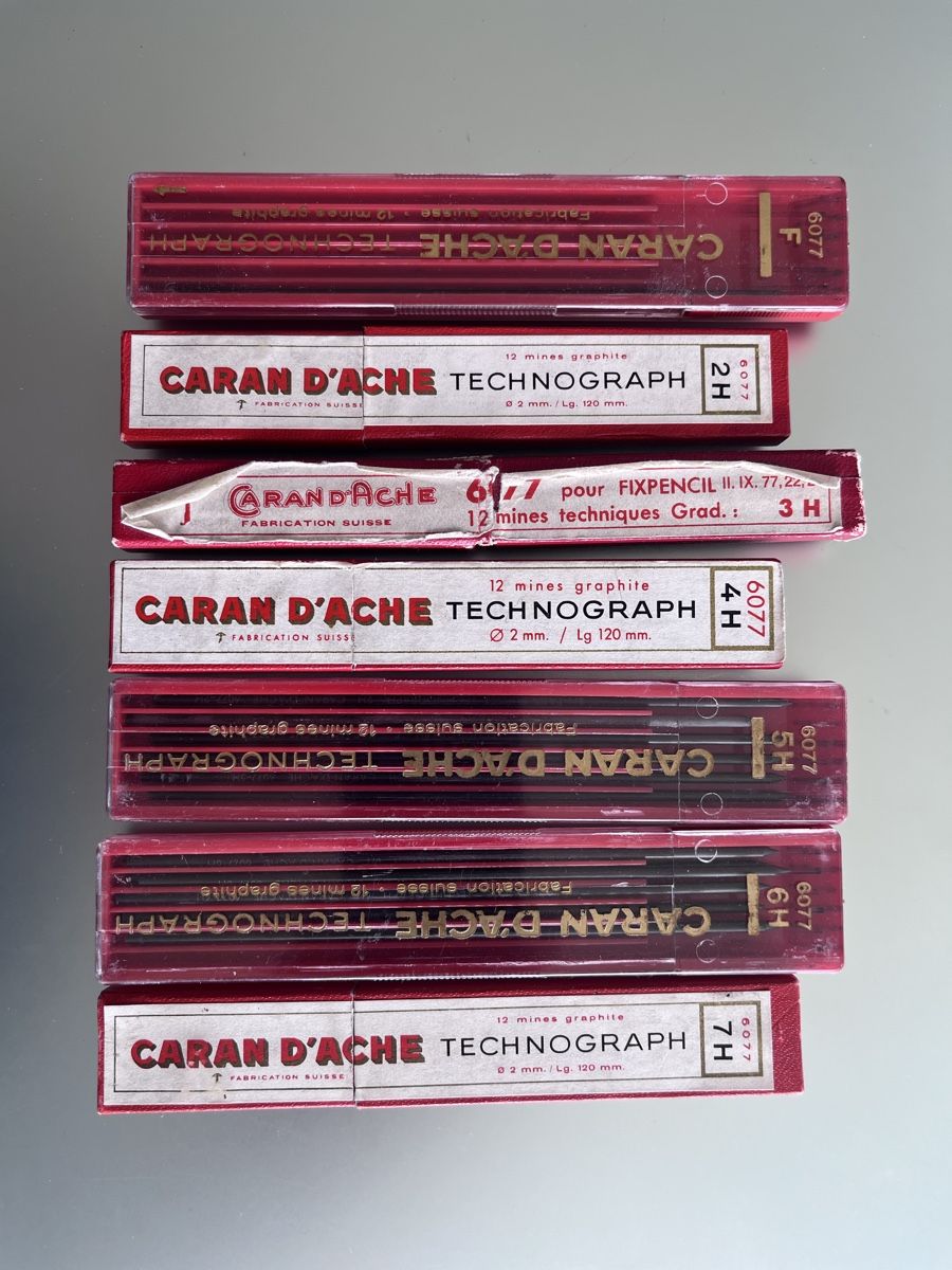 Caran D'Ache Crayons, crayons de couleur & craies: Caran d‘Ache Graphite Minen – D'occasion à Oberhofen Thun'see par Franzhugo