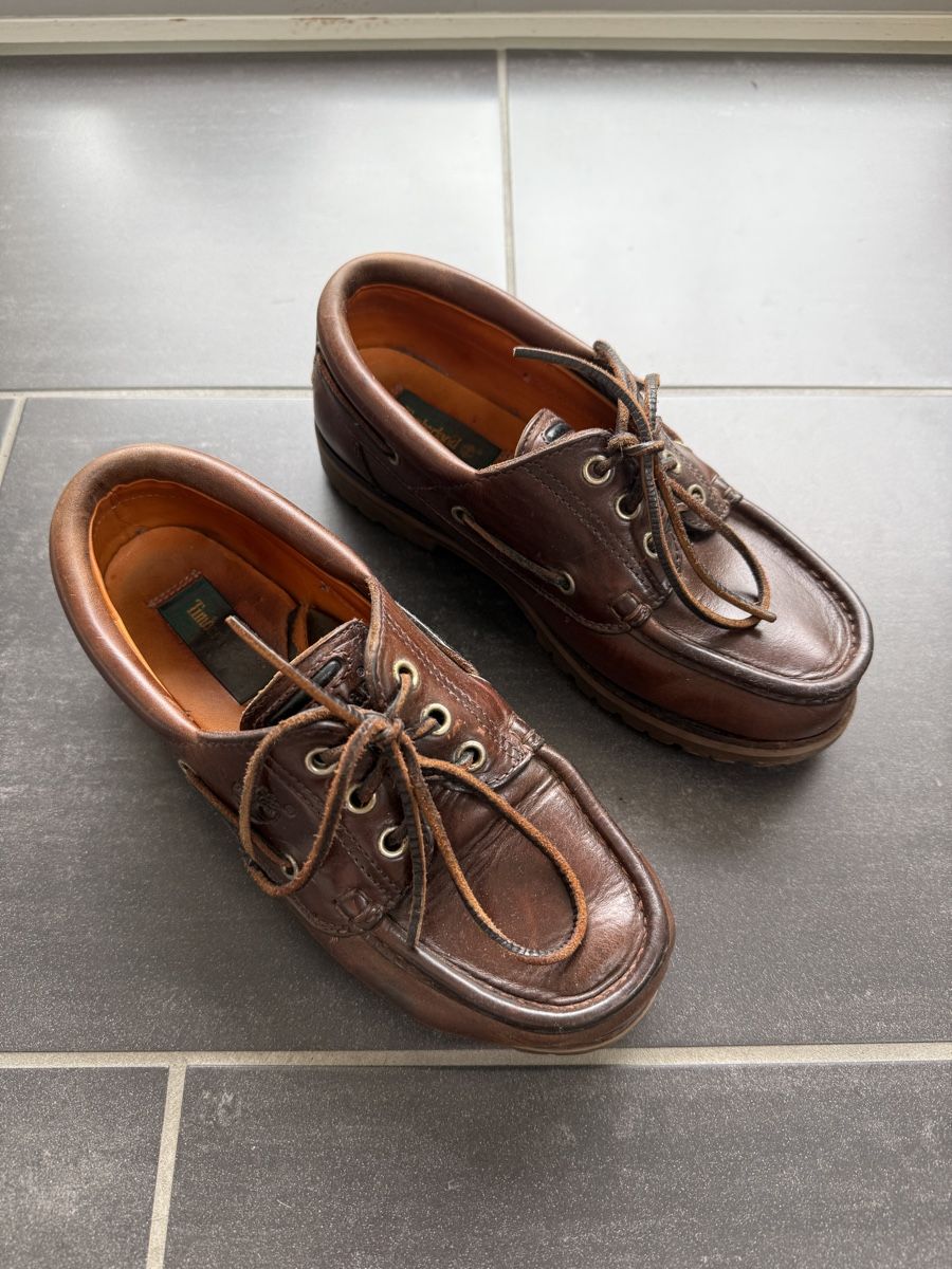 Damenschuhe: Timberland Bootsschuhe Leder braun – Gebraucht aus Russikon von manureloop 1