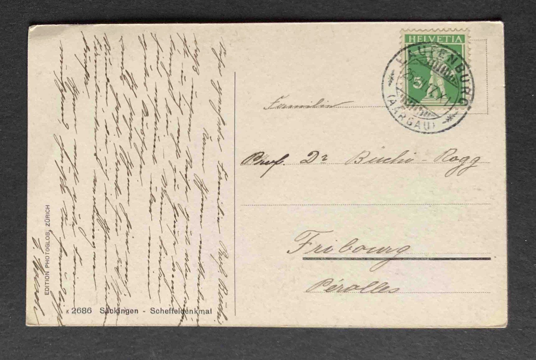 Cartes postales: AK Säckingen Scheffeldenkmal – D'occasion à Goldau par artelier1 1
