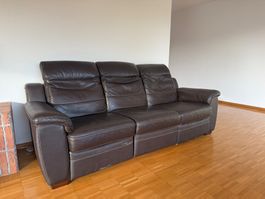 3 Sitzer Sofa / Ledersofa GRATIS