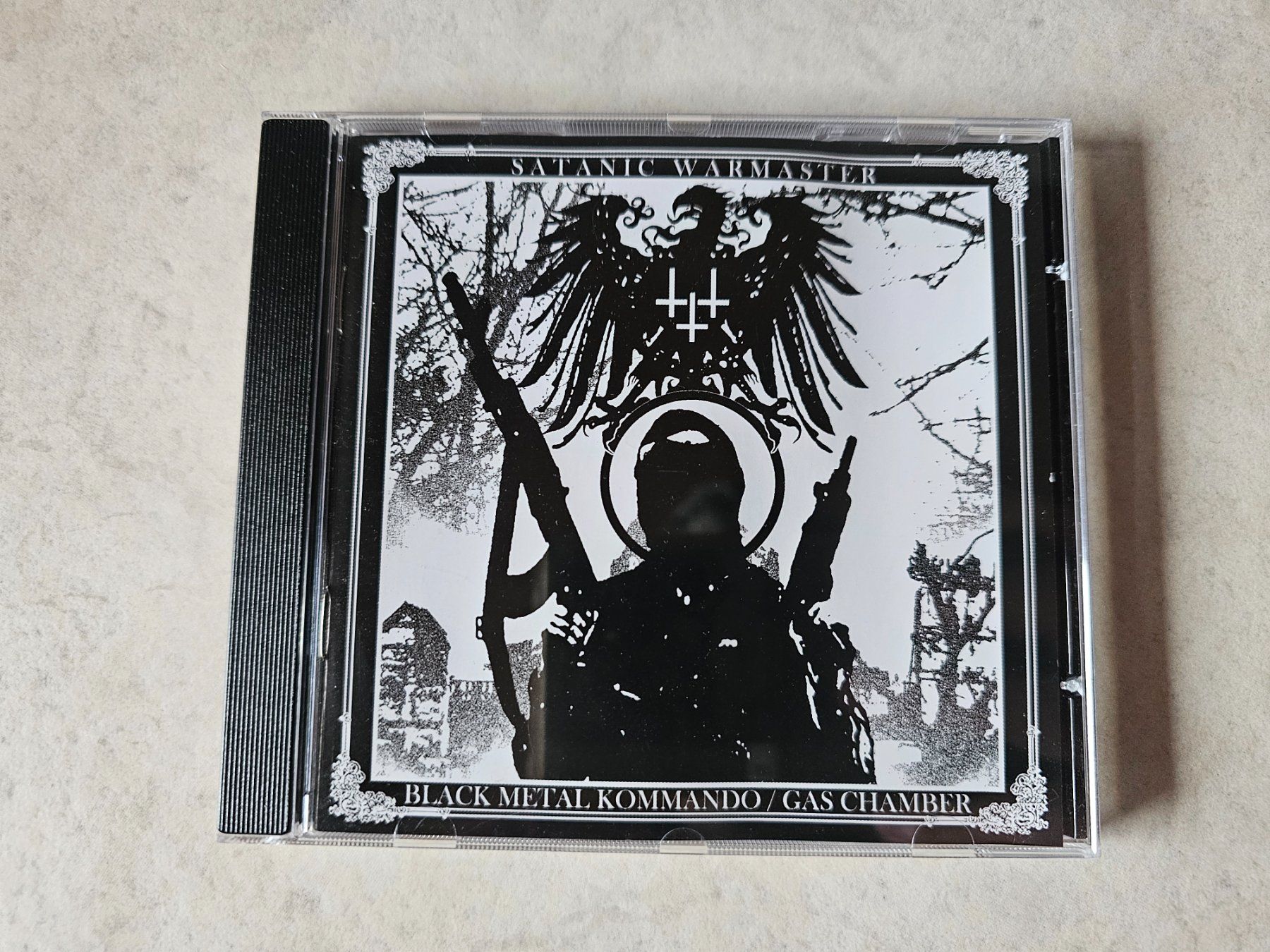 CD: Satanic Warmaster  -  Black Metal Kommando – Usato da Schneisingen venduto da backstore24