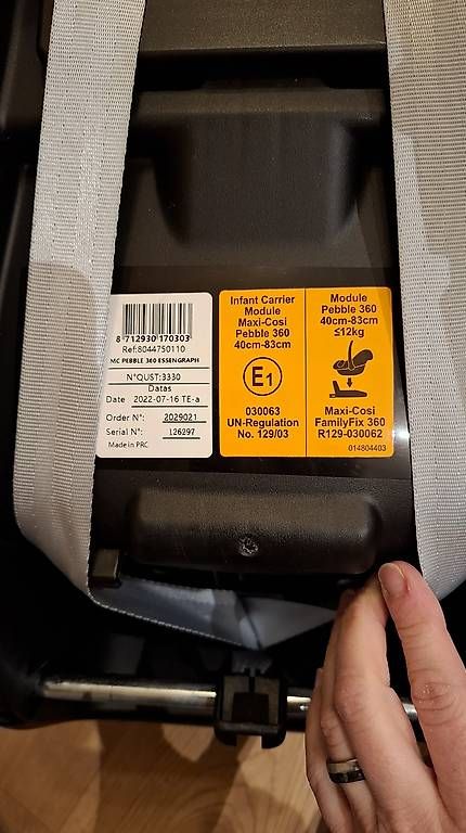 Seggiolini per auto: Maxi Cosi Pepple 360 – Usato da Rohrbachgraben venduto da Klaaine 1