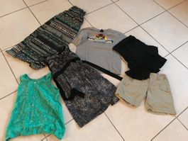 Kleiderpaket 4 - Kleid Rock Shorts Shirts 152 158 o‘Neill