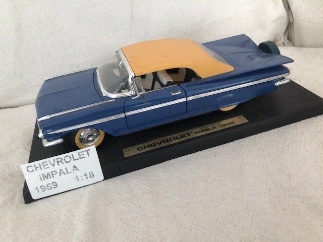 Chevrolet Modellini d'auto: Chevrolet Modellauto ------  Impala 1959 – Usato da Meilen venduto da Fstfst