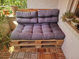 Palettensofa / Sitzmöbel Balkon