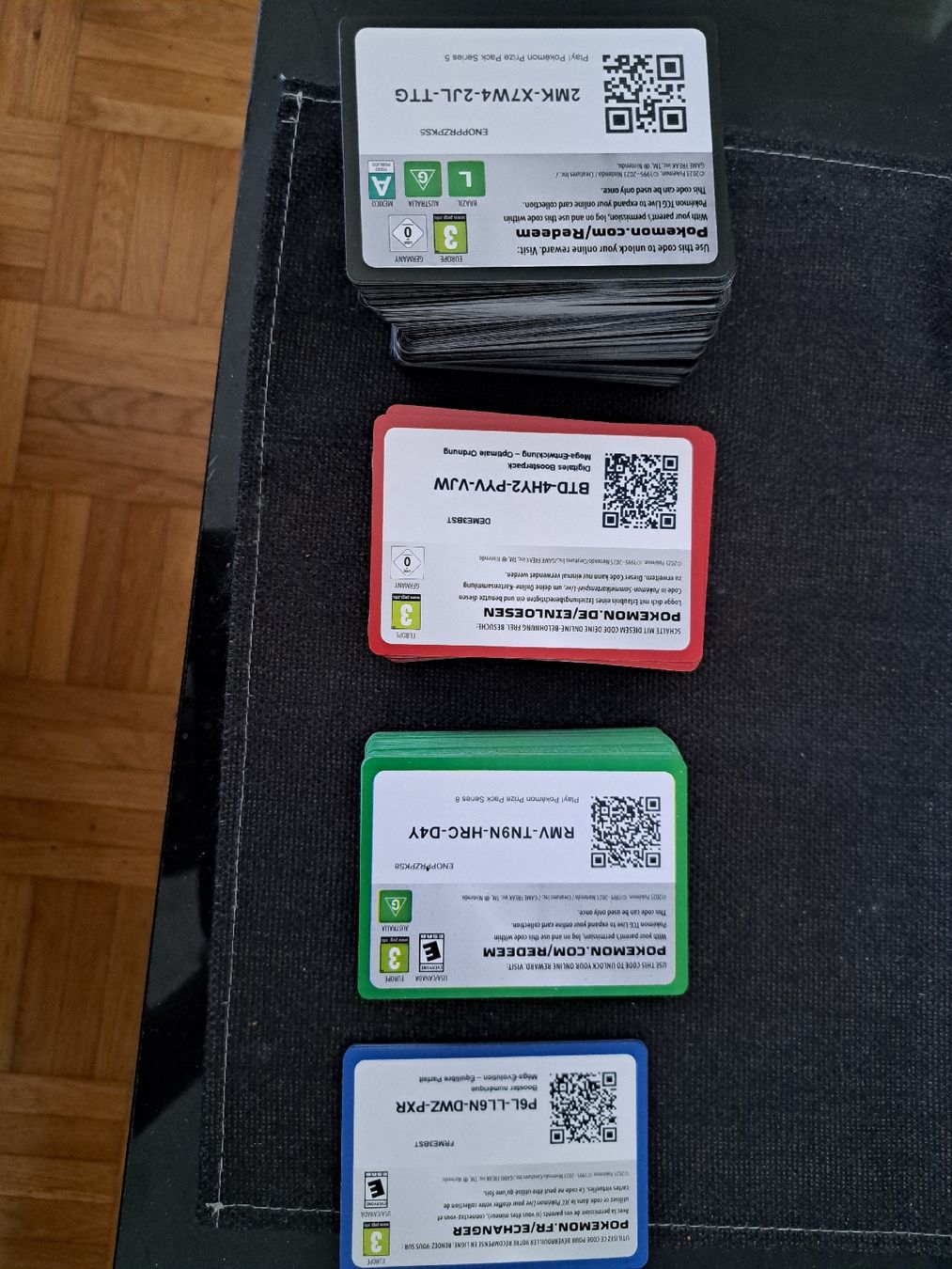 Pokémon Sammelbilder & Trading cards: 492 Pokémon TCG Online Codekarten (gemischt) – Neu (gemäss Beschreibung) aus Bottmingen von LuffyGear
